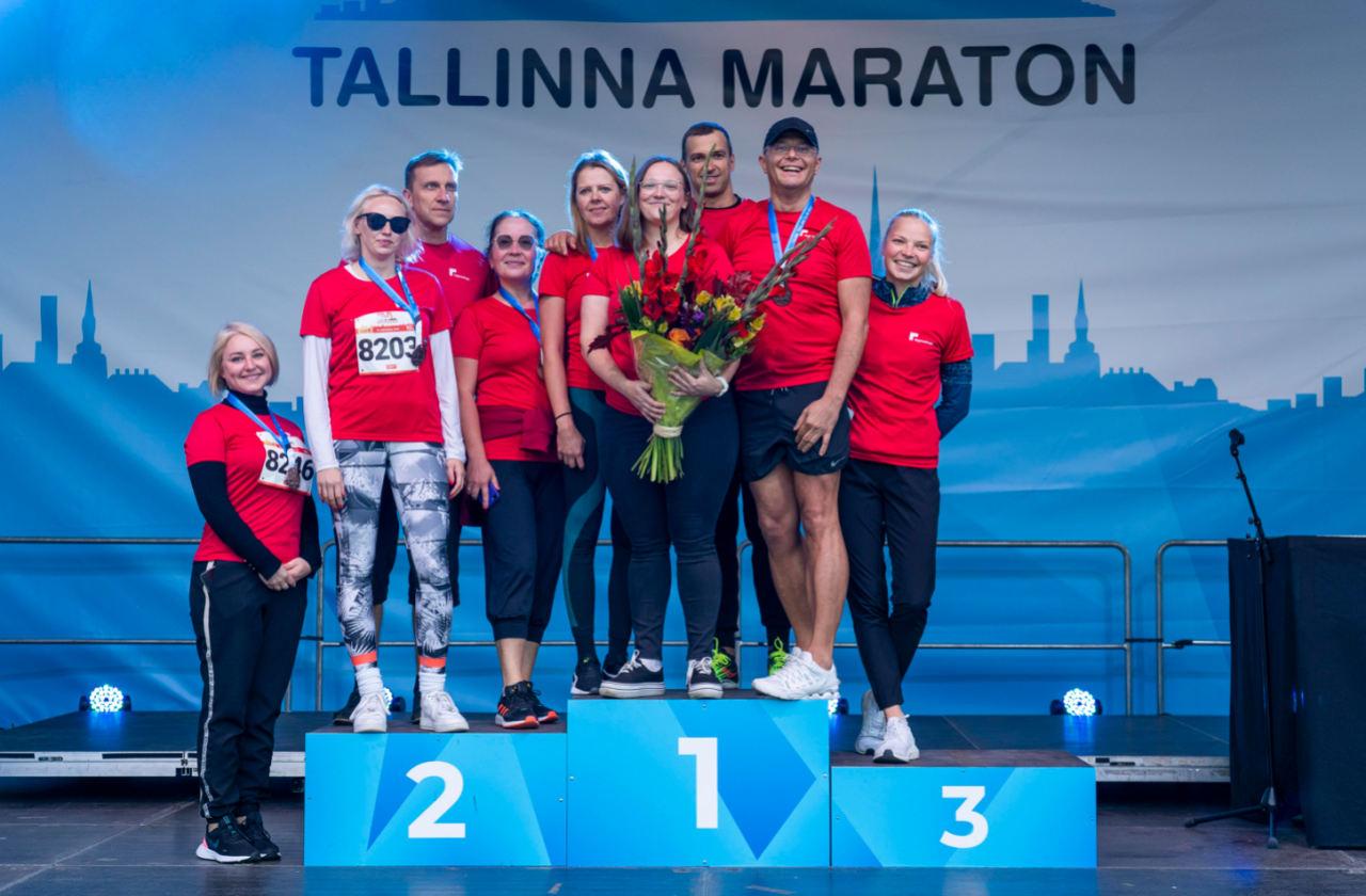 Regionaalhaigla pälvis Tallinna Maratonil taas suurima ettevõtte tiitli!