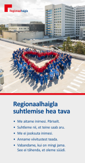 Regionaalhaigla suhtlemise hea tava