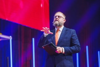 Urmas Vaino konverentsil Tuleviku haigla