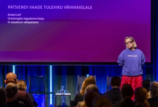 Kristel Leif konverentsil Tuleviku haigla