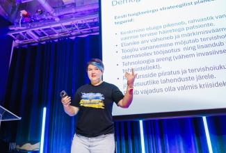 Mariken Ross konverentsil Tuleviku haigla